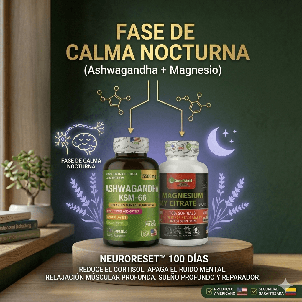 NAD + ASHWAGANDHA + MAGNESIUM CITRATE